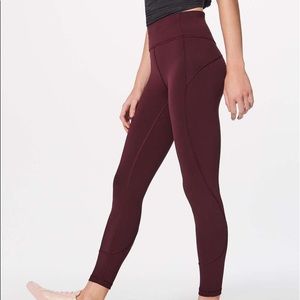 Lululemon in movement legging